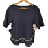 ミュベール MUVEIL 裾切り替えパール刺繍Tシャツ レディース JPN:36