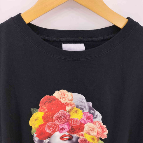 La vie est belle 花柄 プリント クルーネック S/S シャツ メンズ import:XL