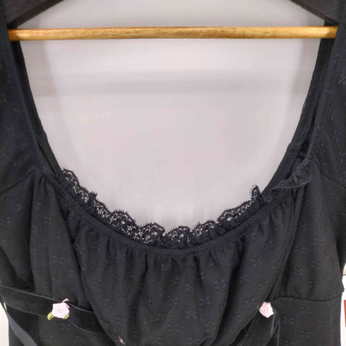 ユニフ UNIF ローズモチーフレースワンピース レディース import:XL