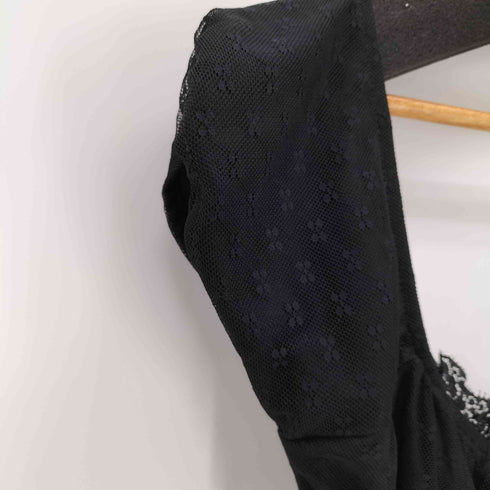 ユニフ UNIF ローズモチーフレースワンピース レディース import:XL