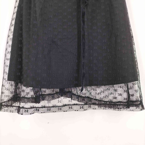 ユニフ UNIF ローズモチーフレースワンピース レディース import:XL