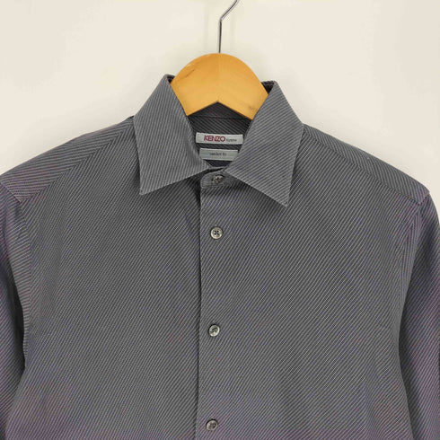 ケンゾーオム KENZO HOMME Comfort Fit レギュラーカラー L/S 総柄 シャツ メンズ 37