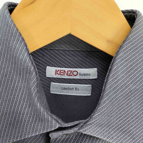 ケンゾーオム KENZO HOMME Comfort Fit レギュラーカラー L/S 総柄 シャツ メンズ 37