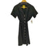 ユニフ UNIF ウエストリボンオープンカラーワンピース レディース import:L