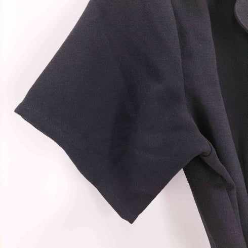 ユニフ UNIF ウエストリボンオープンカラーワンピース レディース import:L