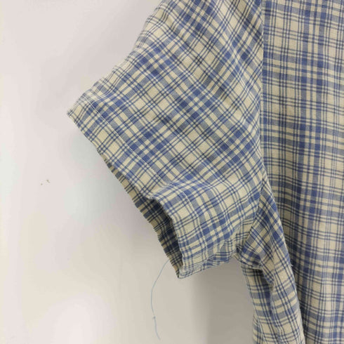 ユニフ UNIF ノーカラーチェックワンピース レディース import:L