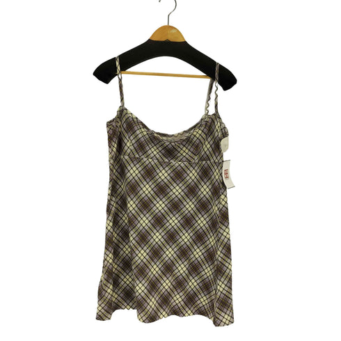 ユニフ UNIF チェックキャミワンピース レディース import:XL