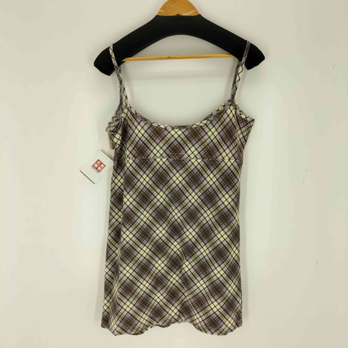 ユニフ UNIF チェックキャミワンピース レディース import:XL