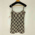 ユニフ UNIF チェックキャミワンピース レディース import:XL