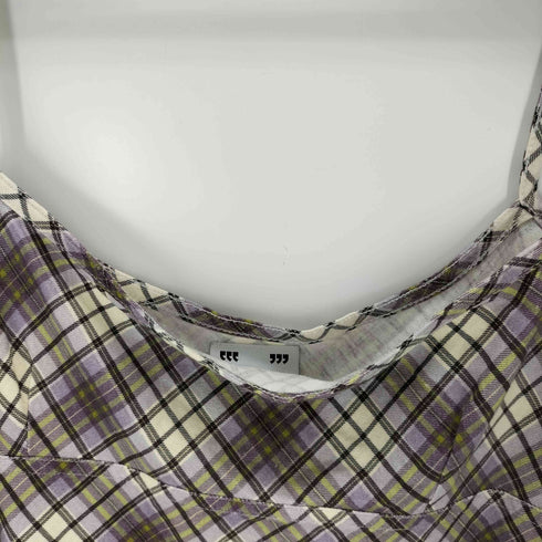 ユニフ UNIF チェックキャミワンピース レディース import:XL