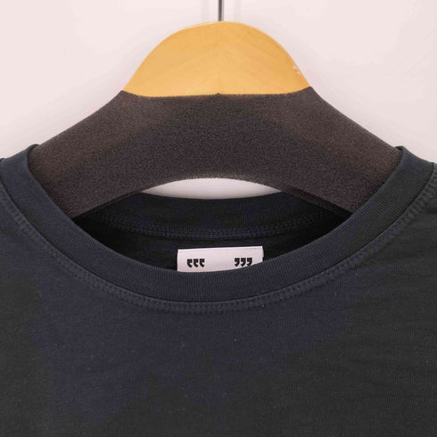 ユニフ UNIF ロゴプリントクルーネックTシャツ レディース import:XL