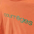 クレージュ courreges ロゴプリントラグランTシャツ レディース 9R