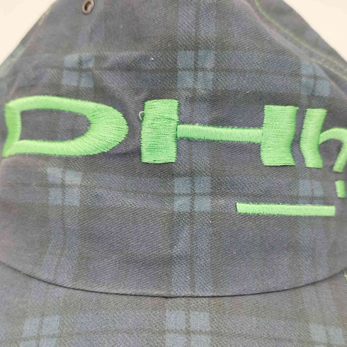 DotHyphen DHHロゴ チェックキャップ Y2K レディース