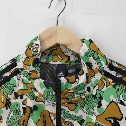 アディダス adidas カモウィンドジャケット レディース JPN:L