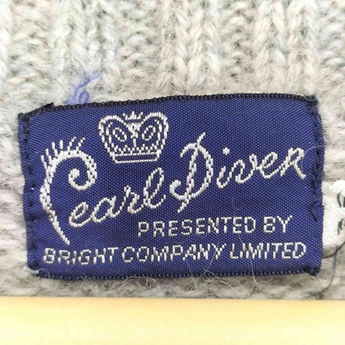パールダイバー pearl diver 90S カウチンセーター メンズ import:M