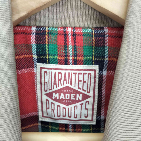Guaranteed Products 裏地チェック スイングトップ メンズ
