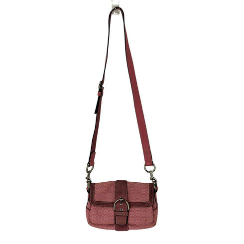 コーチ COACH シグネチャー モノグラム ロゴ ワンショルダー バック レディース