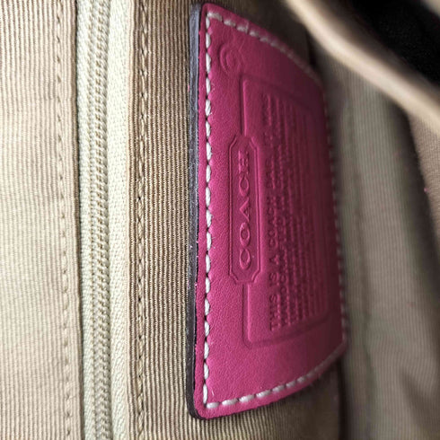コーチ COACH シグネチャー モノグラム ロゴ ワンショルダー バック レディース