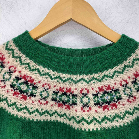 K.mayer ノルディック柄ニット メンズ import:M