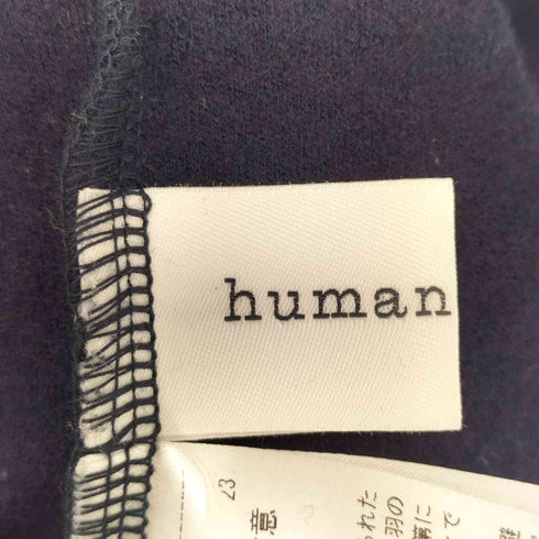 ヒューマンウーマン HUMAN WOMAN 圧縮ジャージーワンピース レディース JPN:M