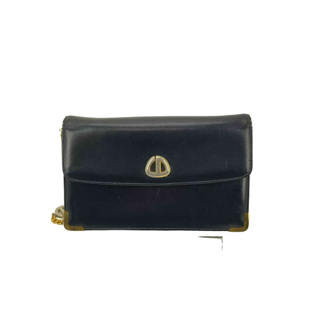 クリスチャンディオール Christian Dior OLD ロゴ チェーン ショルダー バッグ レディース