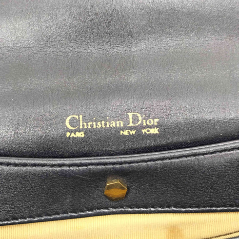 クリスチャンディオール Christian Dior OLD ロゴ チェーン ショルダー バッグ レディース
