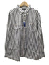 エディーバウアー Eddie Bauer マルチストライプ L/S レギュラーカラー シャツ ビックサイズ メンズ import:XL