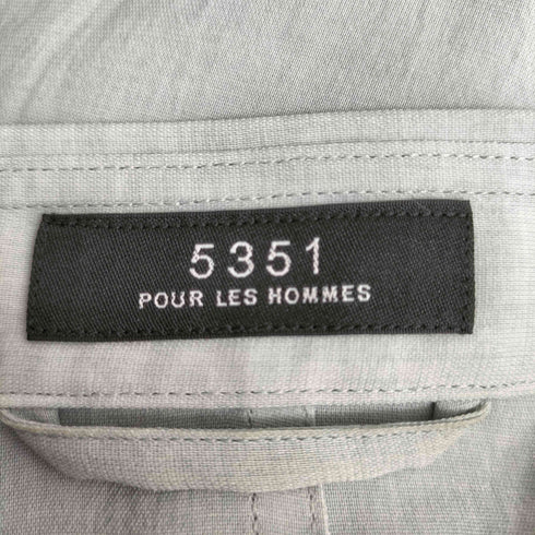 ゴーサンゴーイチプールオム 5351 POUR LES HOMMES ロングシャツ メンズ JPN:46