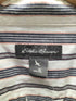エディーバウアー Eddie Bauer マルチストライプ L/S ボタンダウン シャツ ビックサイズ メンズ import:XL