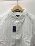 エディーバウアー Eddie Bauer レトロコットン マルチストライプ L/S ボタンダウン シャツ ビックサイズ メンズ import:XL