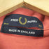 フレッドペリー FRED PERRY イングランド製 ワンポイント刺繍鹿の子ポロシャツ メンズ 36
