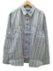 エディーバウアー Eddie Bauer マルチストライプ L/S レギュラーカラー シャツ ビックサイズ メンズ import:XL