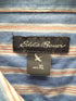 エディーバウアー Eddie Bauer マルチストライプ L/S レギュラーカラー シャツ ビックサイズ メンズ import:XL
