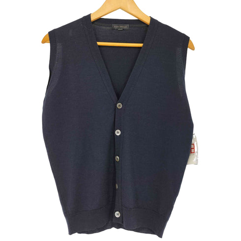 ジョンスメドレー JOHN SMEDLEY MADE IN ENGLAND ウールニットベスト メンズ JPN:XS