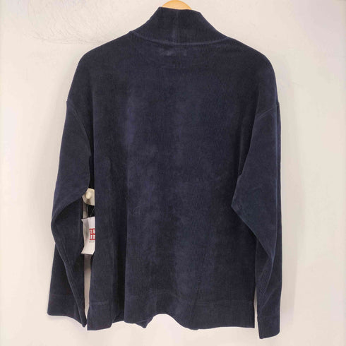 ミスターオリーブ MR.OLIVE ストレッチ ニットコーデュロイ ボトルネック カットソー メンズ JPN:S