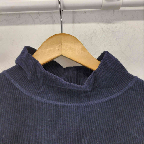 ミスターオリーブ MR.OLIVE ストレッチ ニットコーデュロイ ボトルネック カットソー メンズ JPN:S