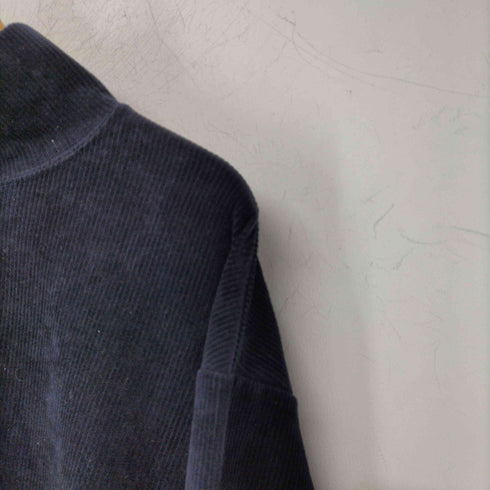 ミスターオリーブ MR.OLIVE ストレッチ ニットコーデュロイ ボトルネック カットソー メンズ JPN:S