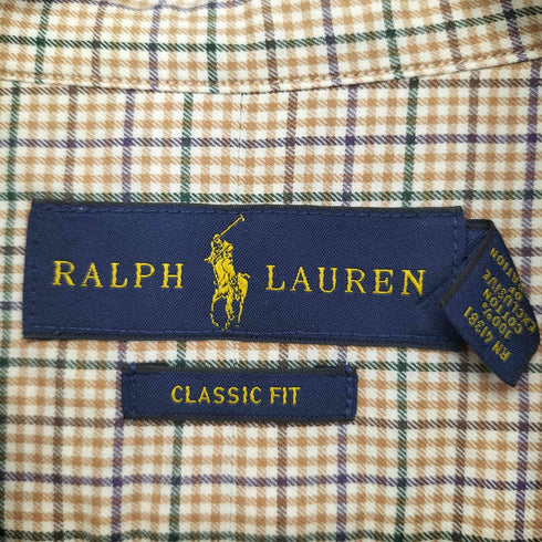 ラルフローレン RALPH LAUREN CLASSIC FIT ビックサイズ ボタンダウンシャツ メンズ 3XB