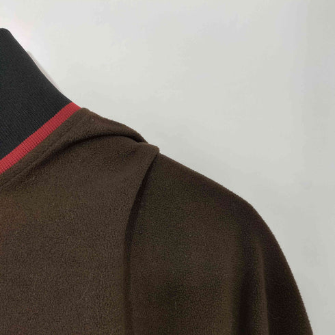 プラダ PRADA SPORTS イタリア製 スタンドカラー 切替 ダブルジップ フリースジャケット メンズ import:L