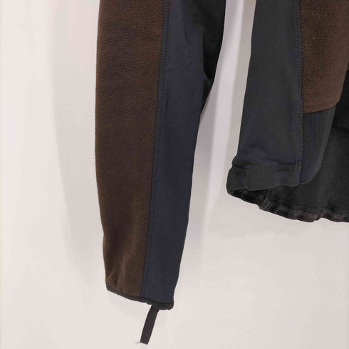 プラダ PRADA SPORTS イタリア製 スタンドカラー 切替 ダブルジップ フリースジャケット メンズ import:L