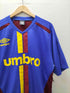 アンブロ UMBRO S/S ショートスリーブ プラクティスシャツ ゲームシャツ メンズ XO