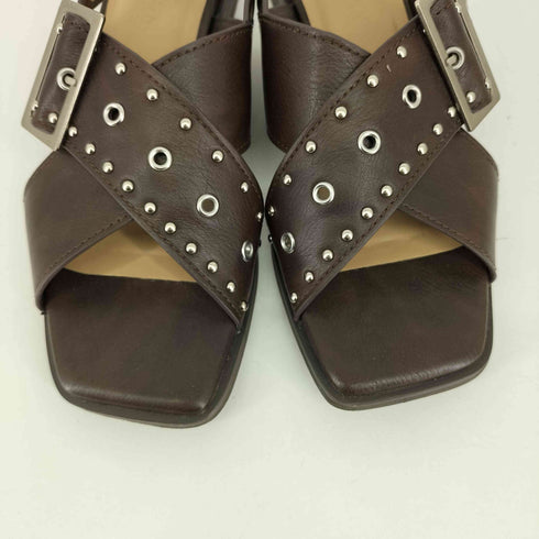 リリーブラウン Lily Brown 25SS バックルフラットサンダル レディース JPN:23.5