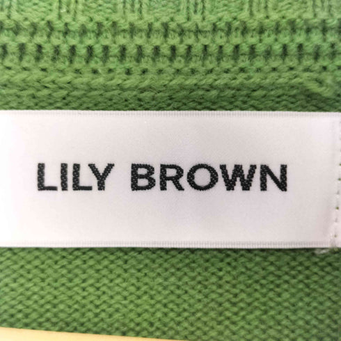 リリーブラウン Lily Brown バリエーションロゴニット レディース ONE SIZE