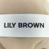 リリーブラウン Lily Brown ハイウエストタックパンツ レディース ONE SIZE