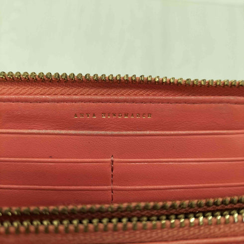 アニヤハインドマーチ ANYA HINDMARCH ラウンドファスナー 長財布 レディース