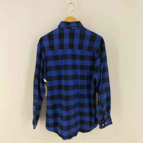 RUSTIC RIDGE バッファローチェック ヘビーネル シャツ メンズ import:L