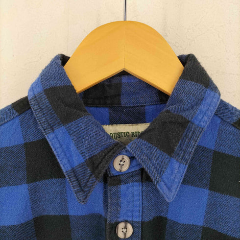 RUSTIC RIDGE バッファローチェック ヘビーネル シャツ メンズ import:L