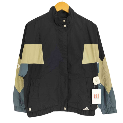 アディダス adidas THREE STRIPES WORDING WOVEN JACKET レディース