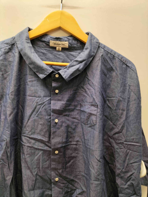 オーディナリーフィッツ Ordinary fits L/S シャンブレー デニム ブラウス レディース JPN:0