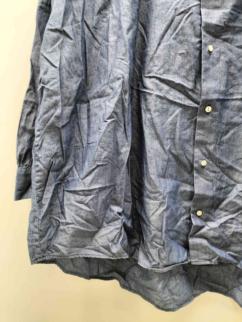 オーディナリーフィッツ Ordinary fits L/S シャンブレー デニム ブラウス レディース JPN:0